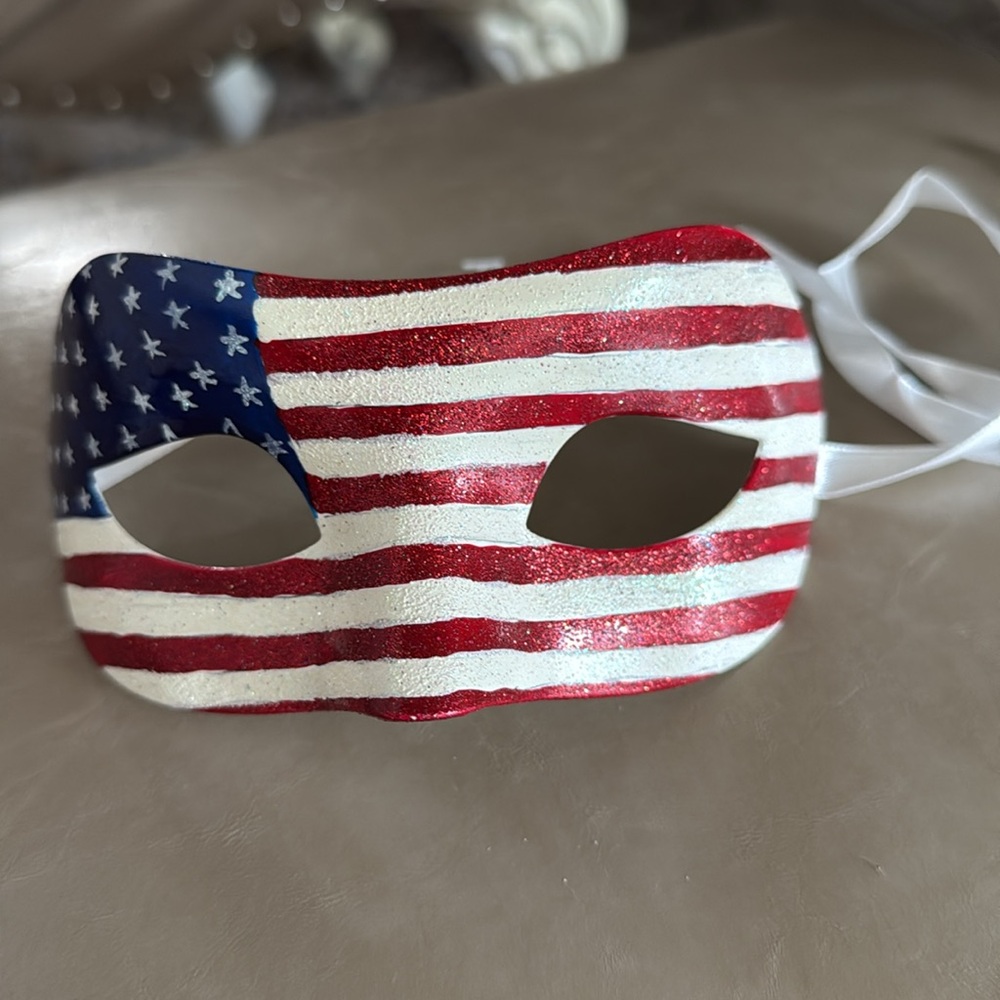 American Flag Eye Mask